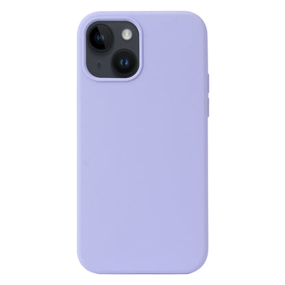 ELECTROPRIME For iPhone 15 Liquid Silicone Phone Case(Purple)