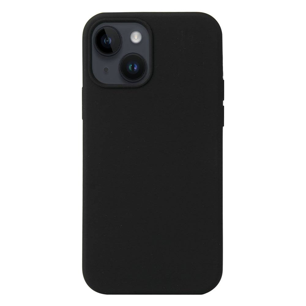 ELECTROPRIME For iPhone 15 Liquid Silicone Phone Case(Black)