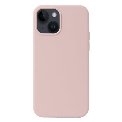 ELECTROPRIME For iPhone 15 Liquid Silicone Phone Case(Sand Pink)