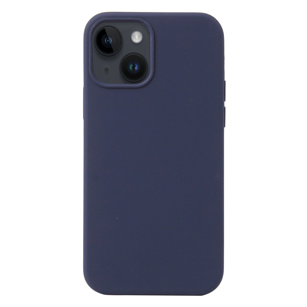ELECTROPRIME For iPhone 15 Liquid Silicone Phone Case(Midnight Blue)