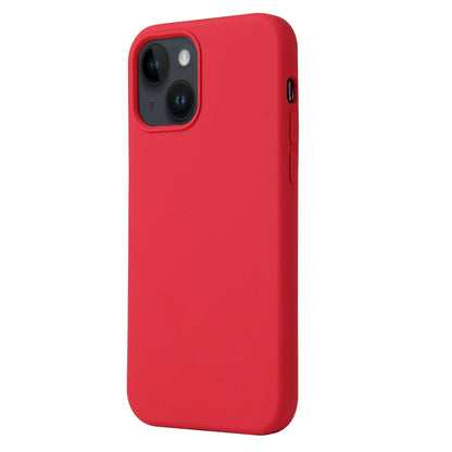 ELECTROPRIME For iPhone 15 Liquid Silicone Phone Case(Carmine Red)