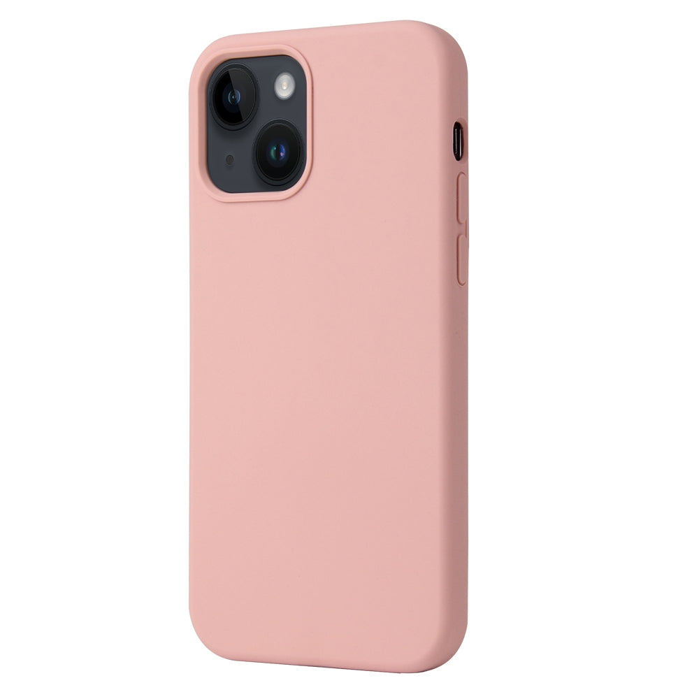 ELECTROPRIME For iPhone 15 Liquid Silicone Phone Case(Cherry Blossom Pink)