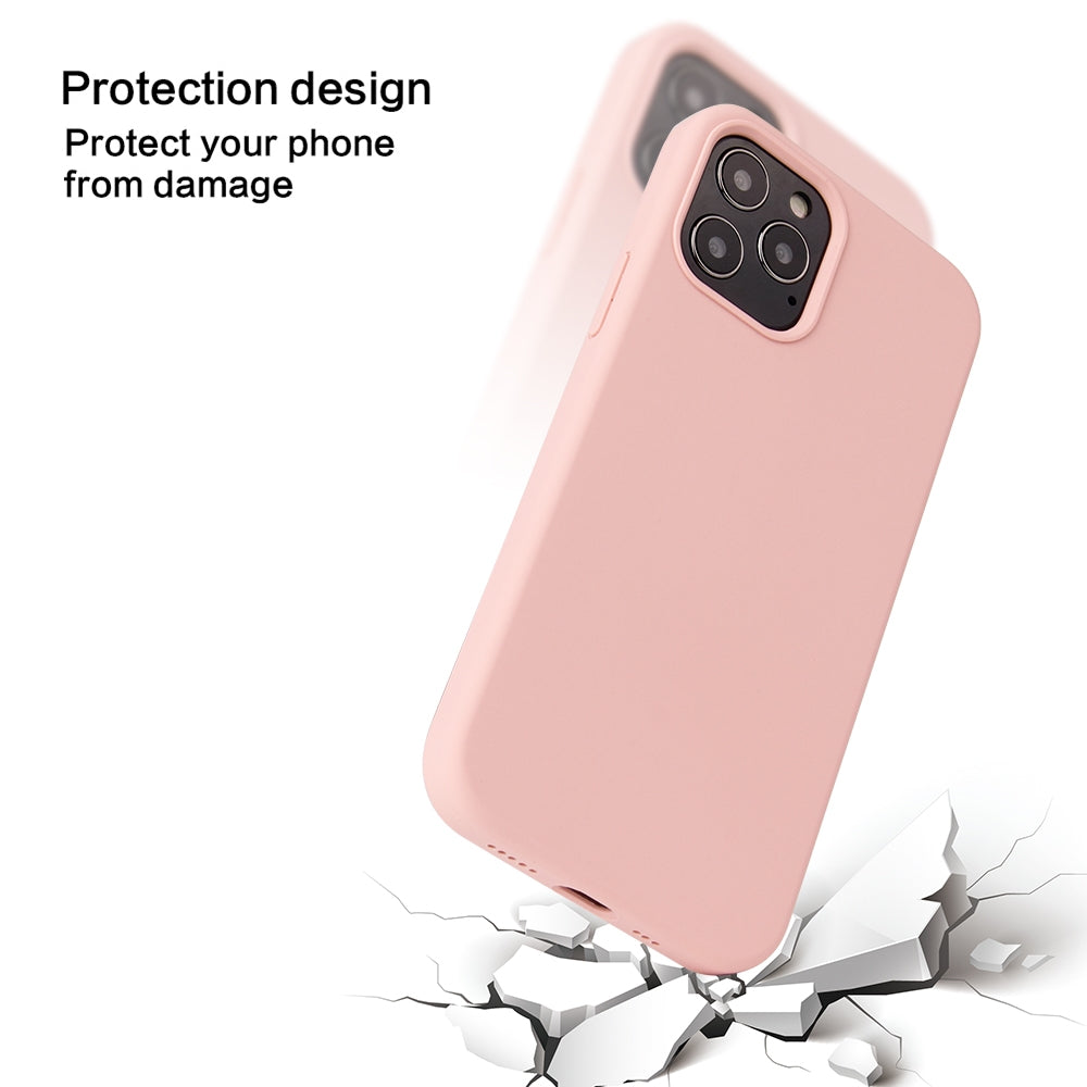 ELECTROPRIME For iPhone 15 Liquid Silicone Phone Case(Sand Pink)