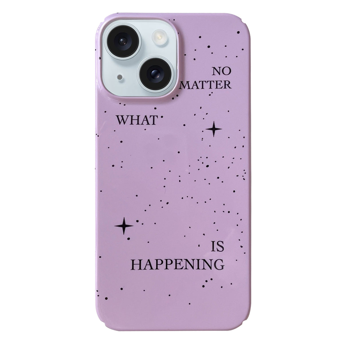 ELECTROPRIME For iPhone 15 Painted Pattern PC Phone Case(Splashing Ink)