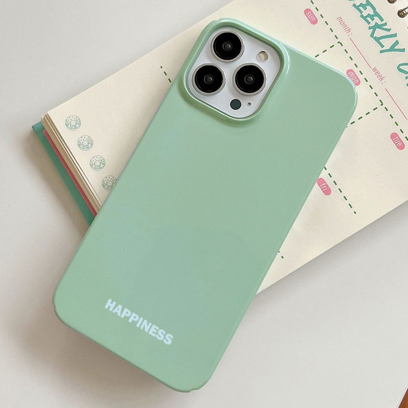 ELECTROPRIME For iPhone 15 Painted Pattern PC Phone Case(Green)