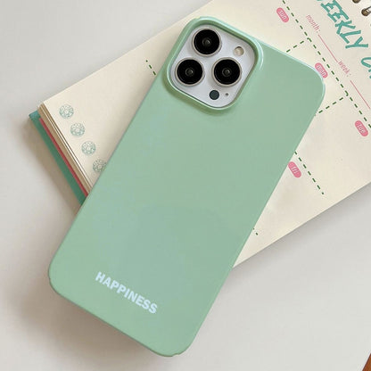ELECTROPRIME For iPhone 15 Painted Pattern PC Phone Case(Green)