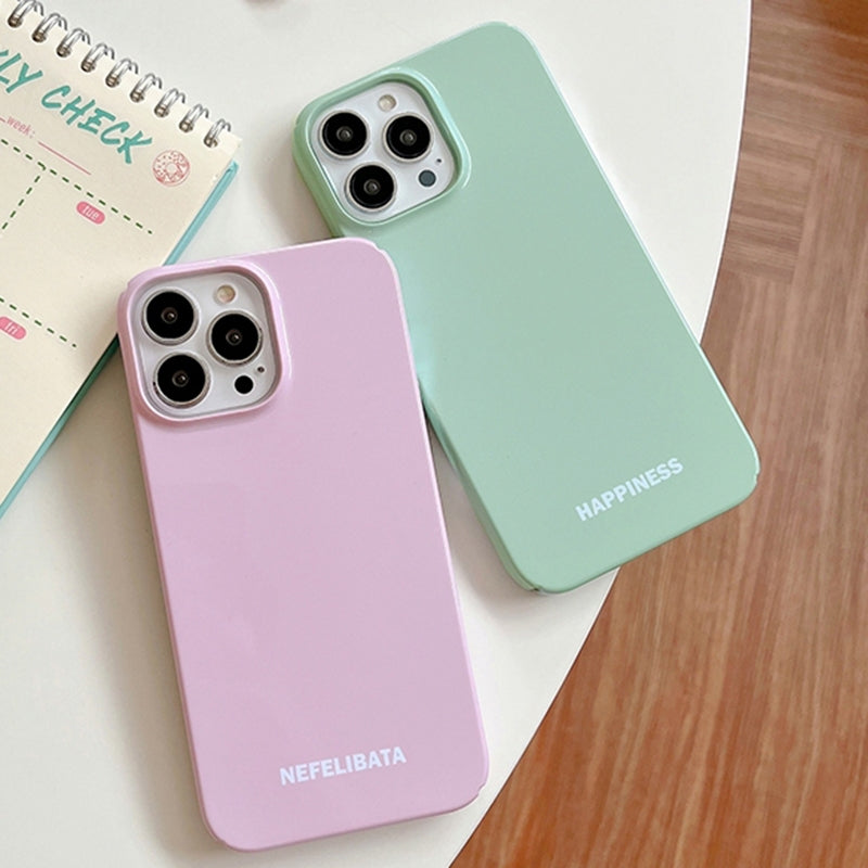 ELECTROPRIME For iPhone 15 Painted Pattern PC Phone Case(Pink)