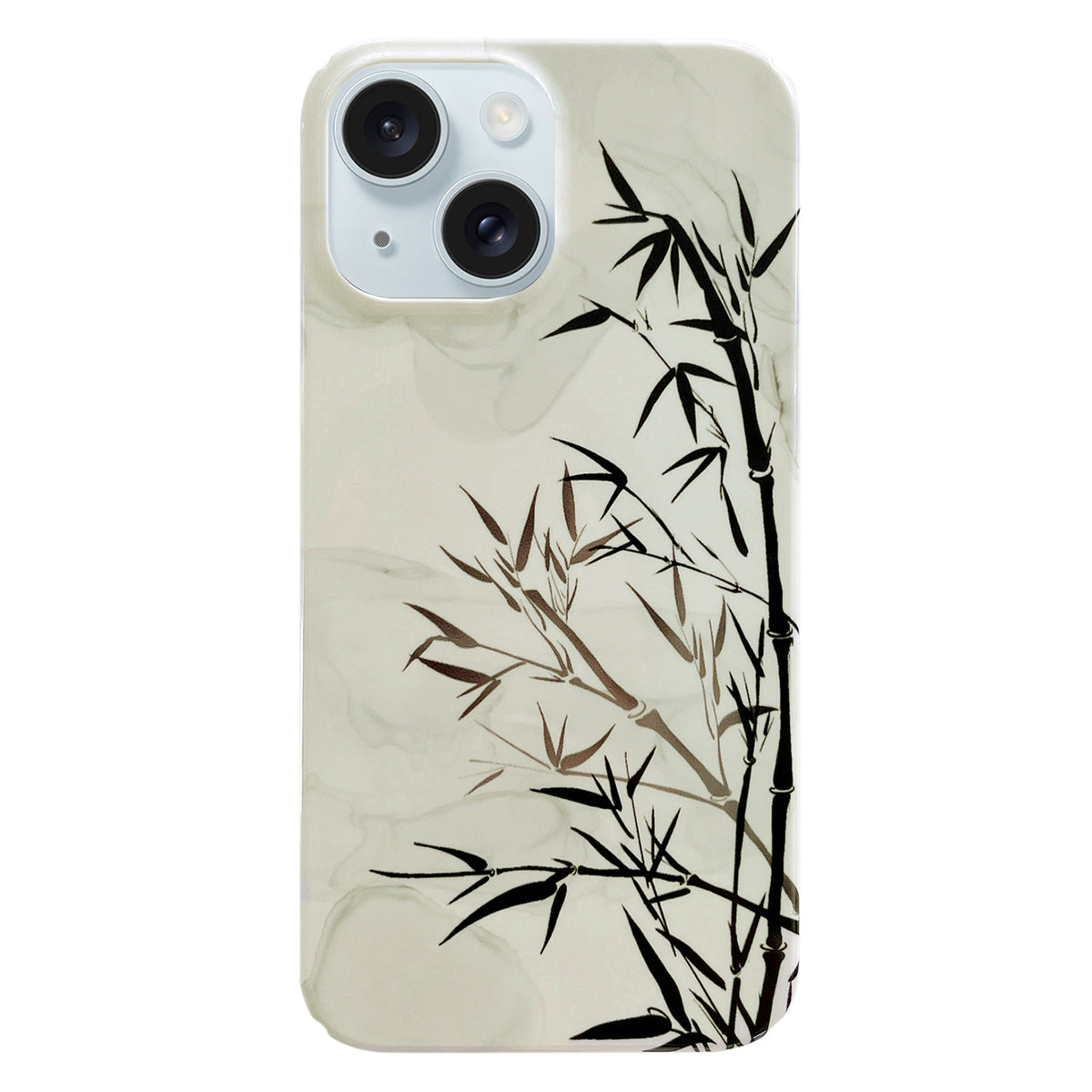 ELECTROPRIME For iPhone 15 Painted Pattern PC Phone Case(Ink Painting)