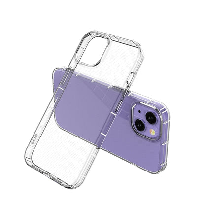 ELECTROPRIME For iPhone 15 Plus Airbag Four-Corner Full Coverage Shockproof TPU Phone Case(Transparent)
