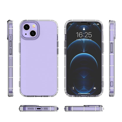 ELECTROPRIME For iPhone 15 Plus Airbag Four-Corner Full Coverage Shockproof TPU Phone Case(Transparent)