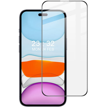 ELECTROPRIME For iPhone 15 Plus imak 9H Surface Hardness Full Screen Tempered Glass Film Pro+ Series