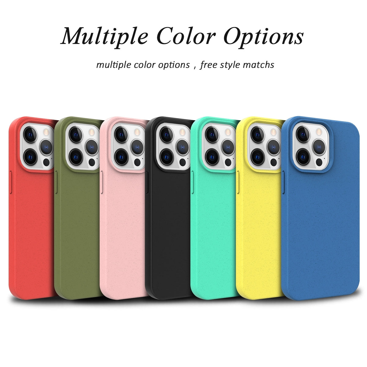 ELECTROPRIME For iPhone 15 Starry Series Shockproof Straw Material + TPU Protective Case(Blue)