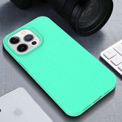 ELECTROPRIME For iPhone 15 Starry Series Shockproof Straw Material + TPU Protective Case(Blue)