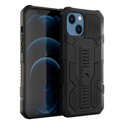ELECTROPRIME For iPhone 15 Vanguard Warrior All Inclusive Double-color Phone Case(Black)