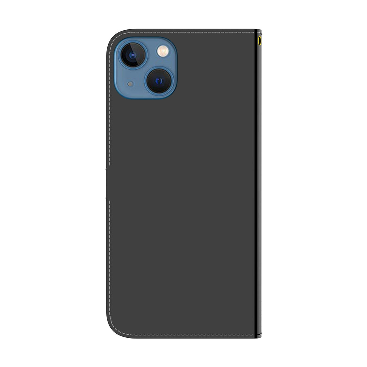 ELECTROPRIME For iPhone 15 Imitated Mirror Surface Leather Phone Case(Black)