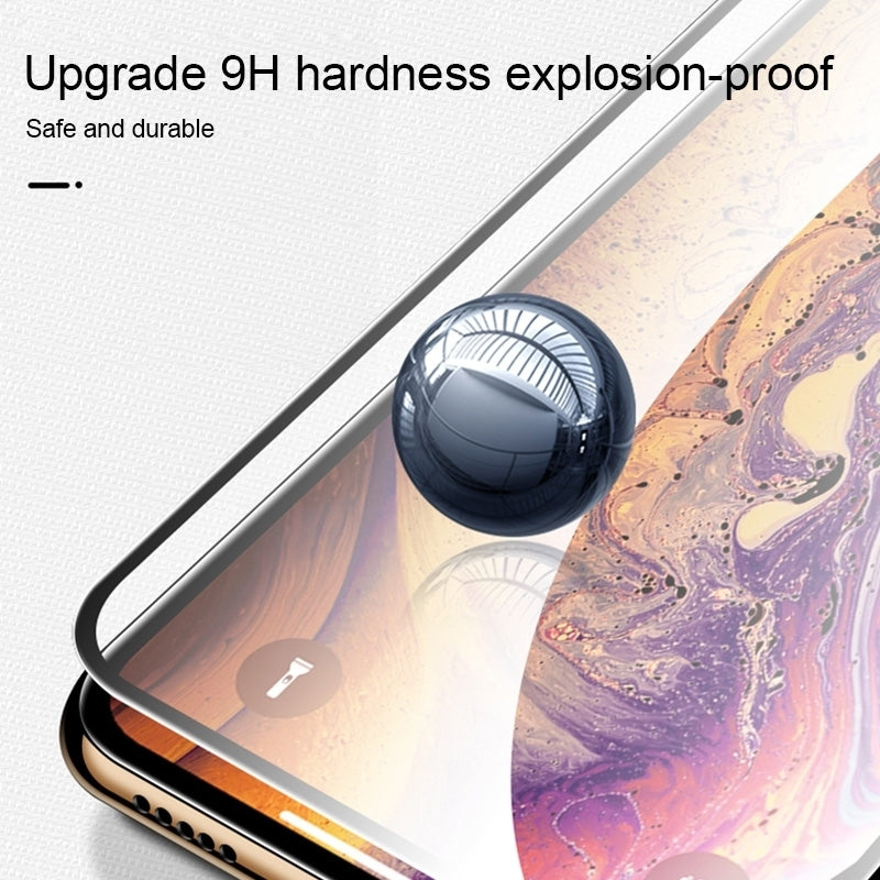 ELECTROPRIME For iPhone 15 Plus High Aluminum Large Arc Full Screen Tempered Glass Film