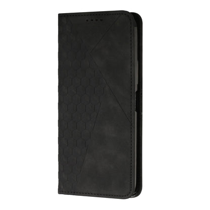 ELECTROPRIME For iPhone 15 Diamond Splicing Skin Feel Magnetic Leather Phone Case(Black)