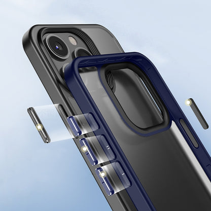 ELECTROPRIME For iPhone 15 Magsafe Magnetic Frosted Skin Feel Phone Case(Black)