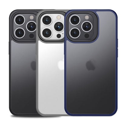 ELECTROPRIME For iPhone 15 Shield Frosted Skin Feel Phone Case(Black)