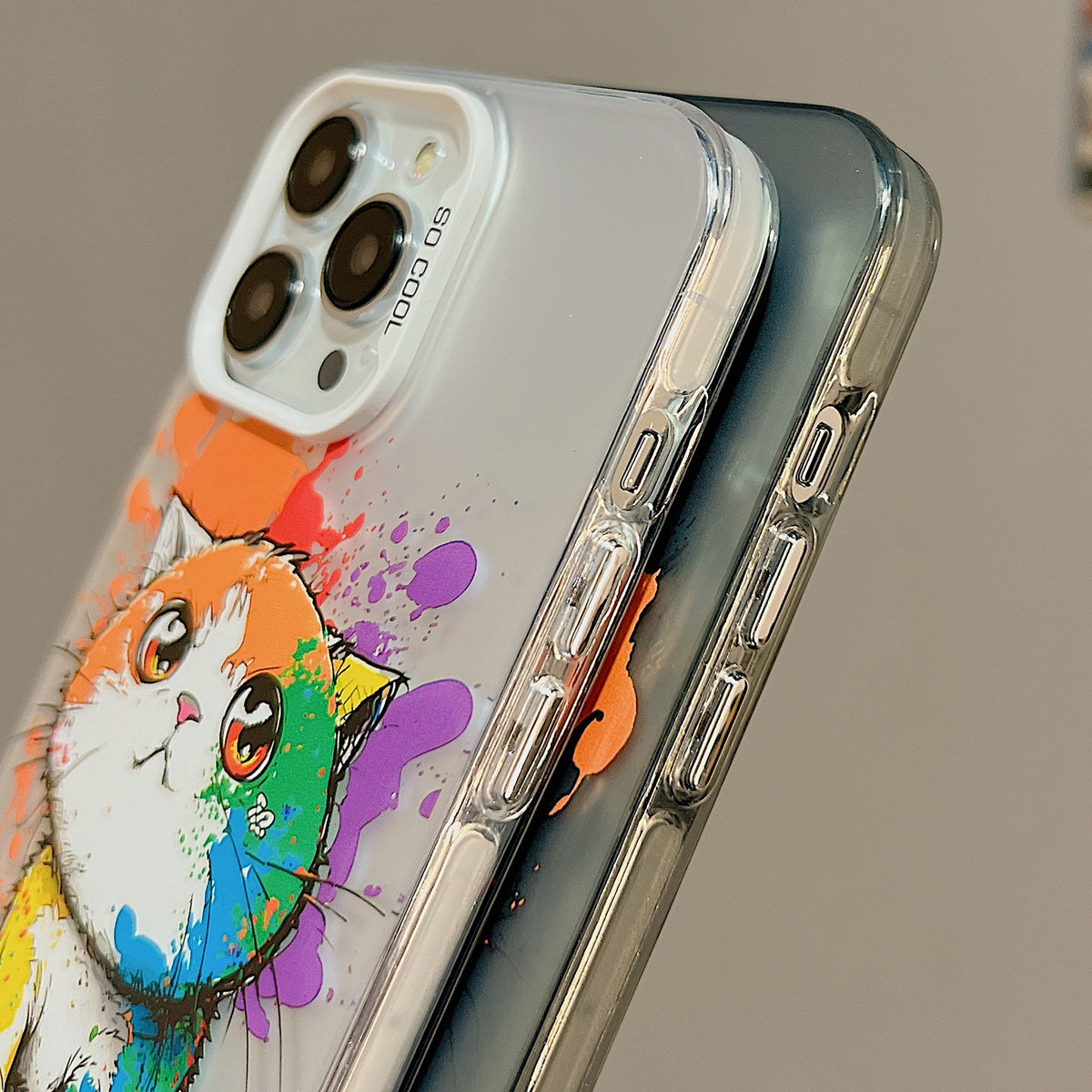 ELECTROPRIME For iPhone 15 Plus Cute Animal Pattern Series PC + TPU Phone Case(Notes)
