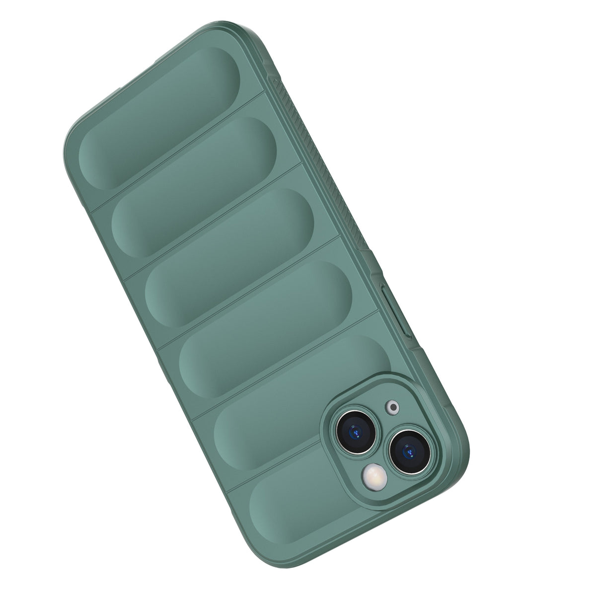 ELECTROPRIME For iPhone 15 Plus Magic Shield TPU + Flannel Phone Case(Light Blue)