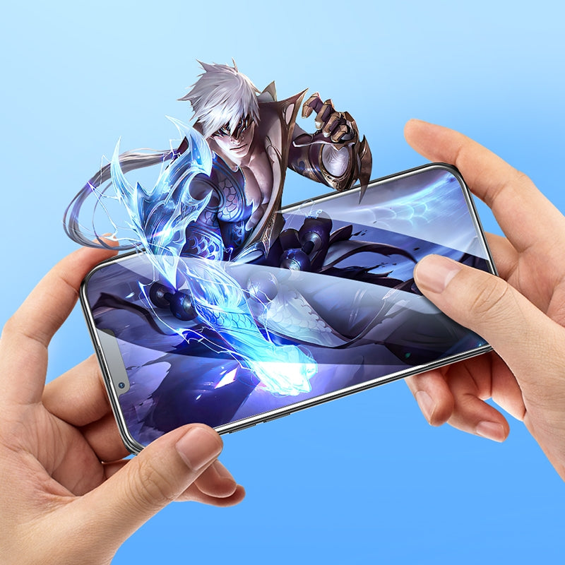 ELECTROPRIME For iPhone 15 Plus HOCO G1 0.33mm 2.5D Flash Attach Full Screen Silk Screen HD Tempered Glass Film