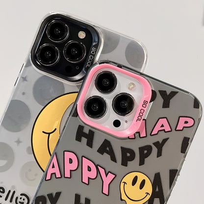 ELECTROPRIME For iPhone 15 Pro English Characters PC Phone Case(Monkey)