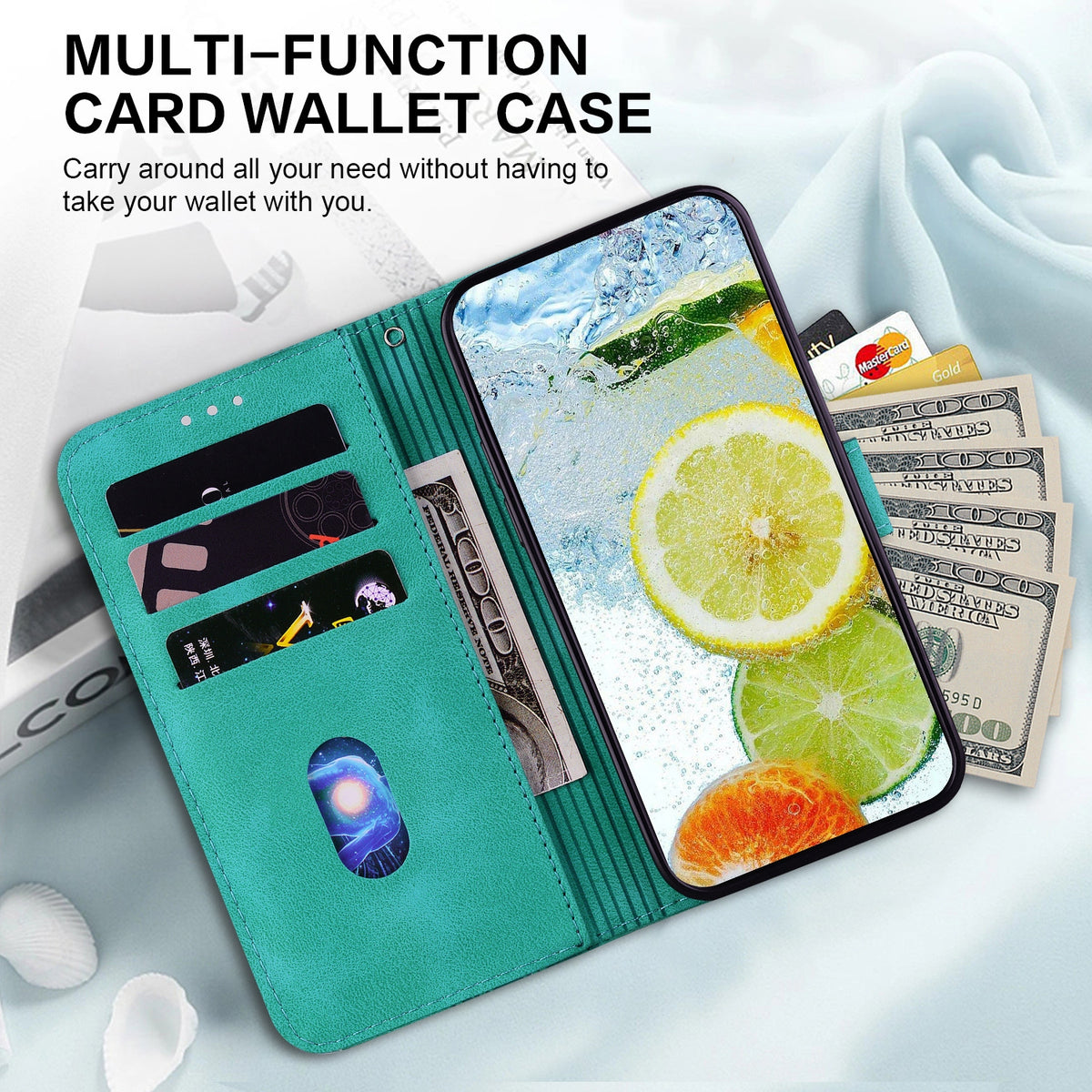 ELECTROPRIME For iPhone 15 Double 8-shaped Embossed Leather Phone Case(Green)