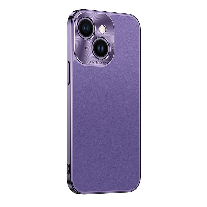 ELECTROPRIME For iPhone 15 Starshine Frosted Series Airbag Shockproof Phone Case(Purple)