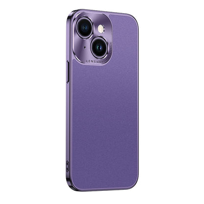 ELECTROPRIME For iPhone 15 Starshine Frosted Series Airbag Shockproof Phone Case(Purple)