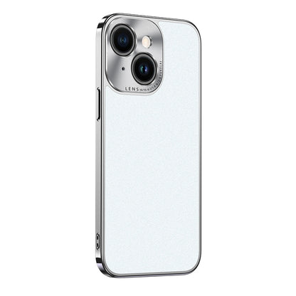 ELECTROPRIME For iPhone 15 Starshine Frosted Series Airbag Shockproof Phone Case(White)