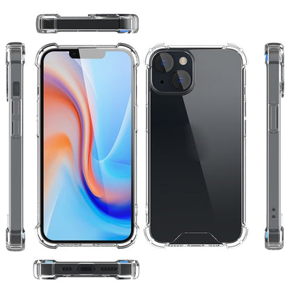 ELECTROPRIME For iPhone 15 Plus Four-corner Airbag Anti-fall Phone Case(Transparent)