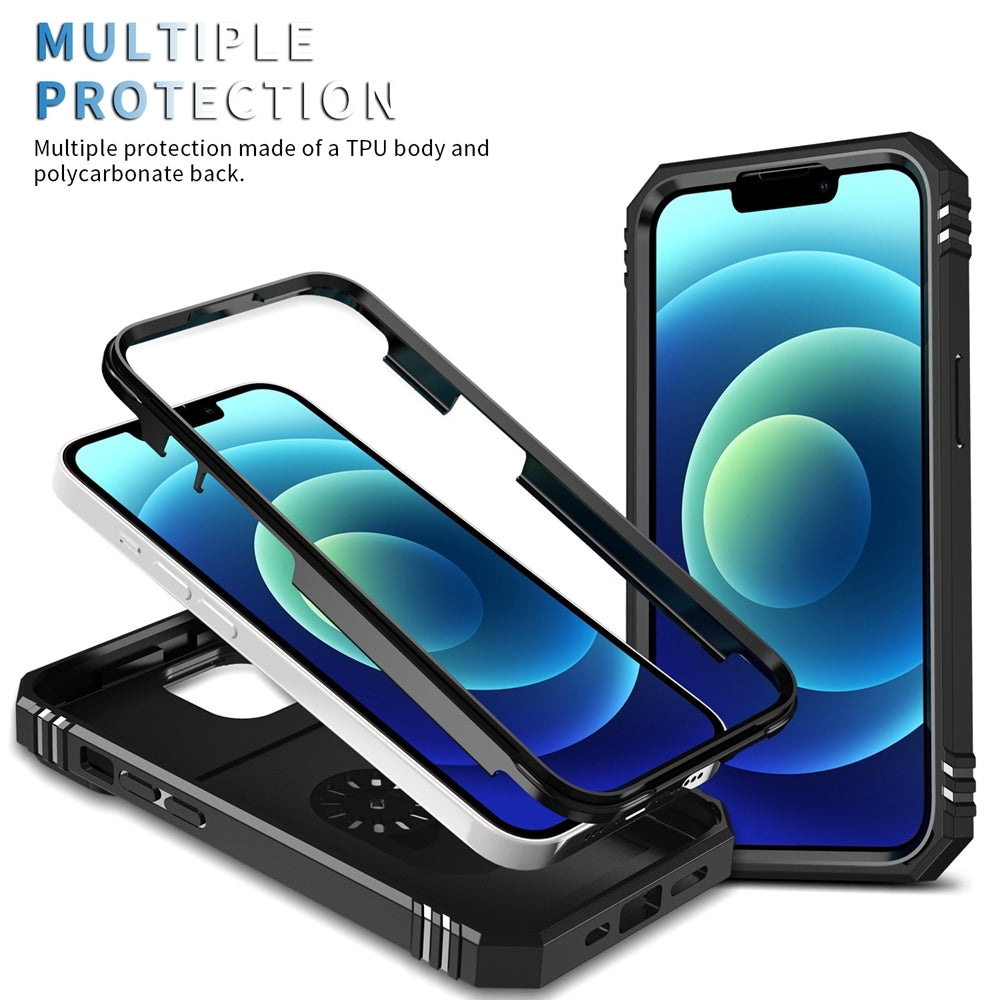 ELECTROPRIME For iPhone 15 Sliding Camshield Holder Phone Case(Black)