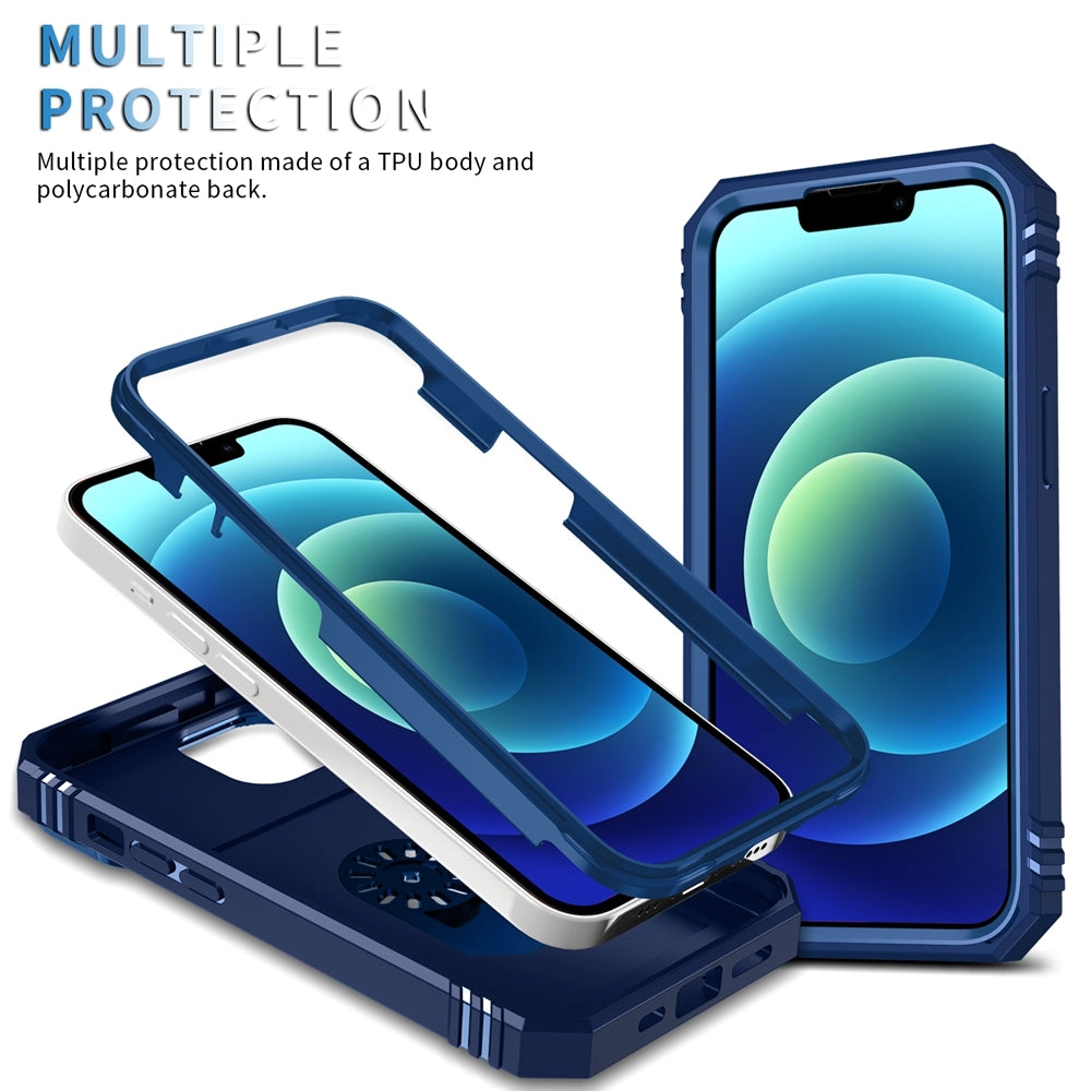 ELECTROPRIME For iPhone 15 Sliding Camshield Holder Phone Case(Blue)
