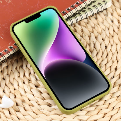 ELECTROPRIME For iPhone 15 Weave Texture Silicone Phone Case(Green)