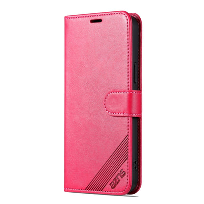 ELECTROPRIME For iPhone 15 AZNS Sheepskin Texture Flip Leather Phone Case(Red)