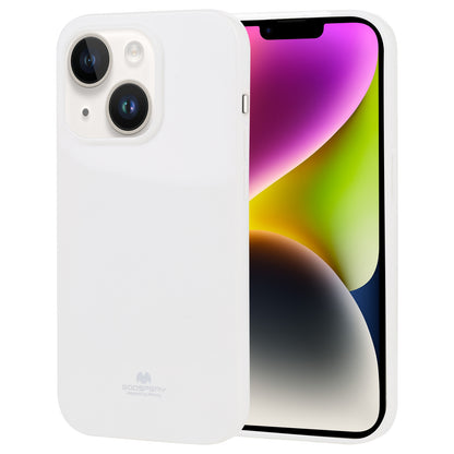 ELECTROPRIME For iPhone 15 Plus GOOSPERY PEARL JELLY Shockproof TPU Phone Case(White)