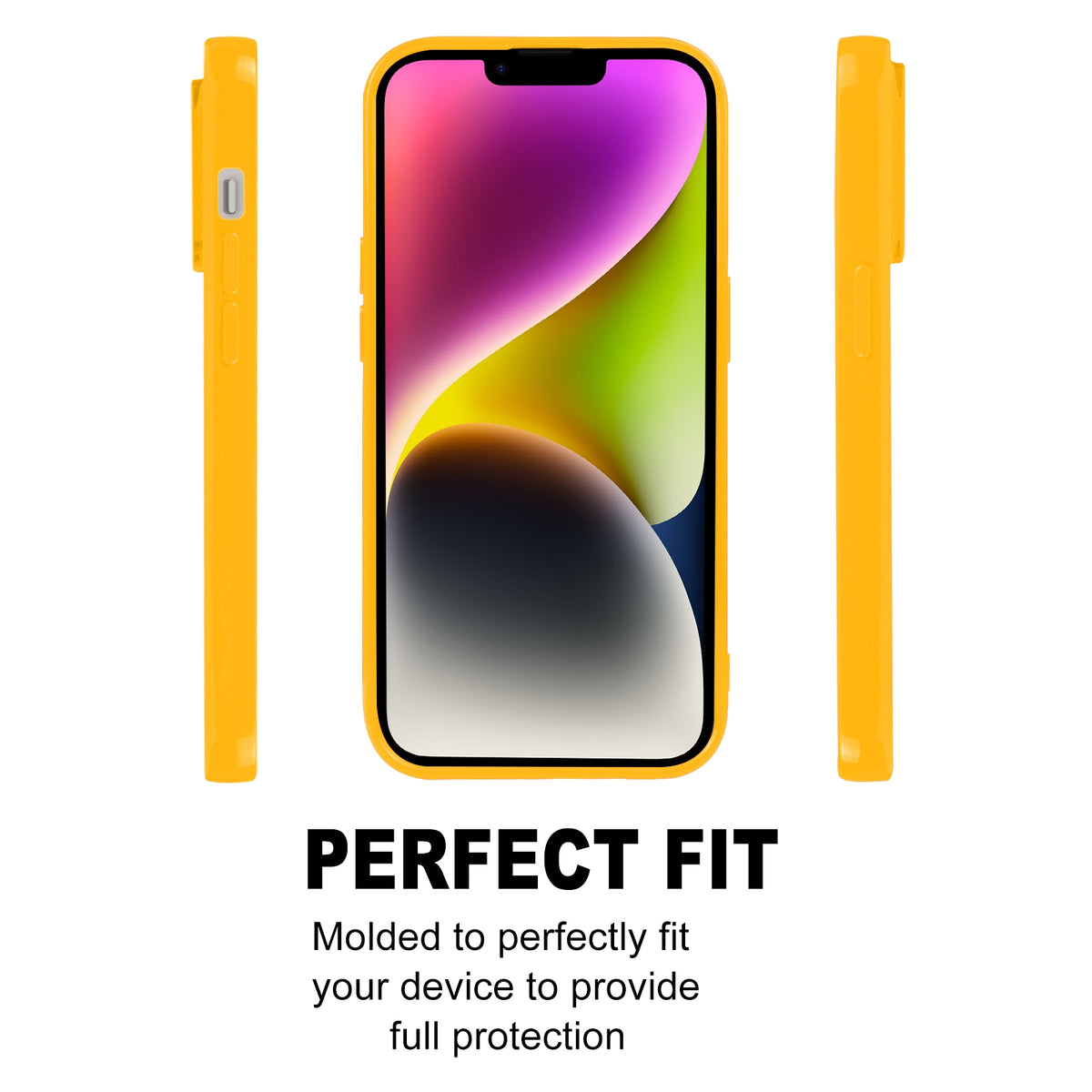 ELECTROPRIME For iPhone 15 GOOSPERY PEARL JELLY Shockproof TPU Phone Case(Yellow)