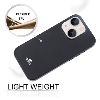 ELECTROPRIME For iPhone 15 GOOSPERY PEARL JELLY Shockproof TPU Phone Case(Black)