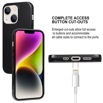 ELECTROPRIME For iPhone 15 GOOSPERY PEARL JELLY Shockproof TPU Phone Case(Black)