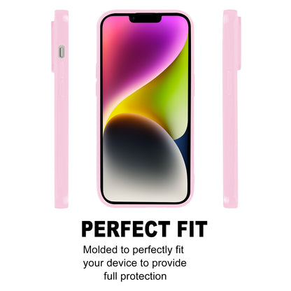 ELECTROPRIME For iPhone 15 GOOSPERY PEARL JELLY Shockproof TPU Phone Case(Pink)