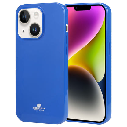 ELECTROPRIME For iPhone 15 GOOSPERY PEARL JELLY Shockproof TPU Phone Case(Royal Blue)