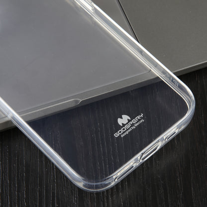 ELECTROPRIME For iPhone 15 Plus GOOSPERY CLEAR JELLY Transparent TPU Soft Phone Case
