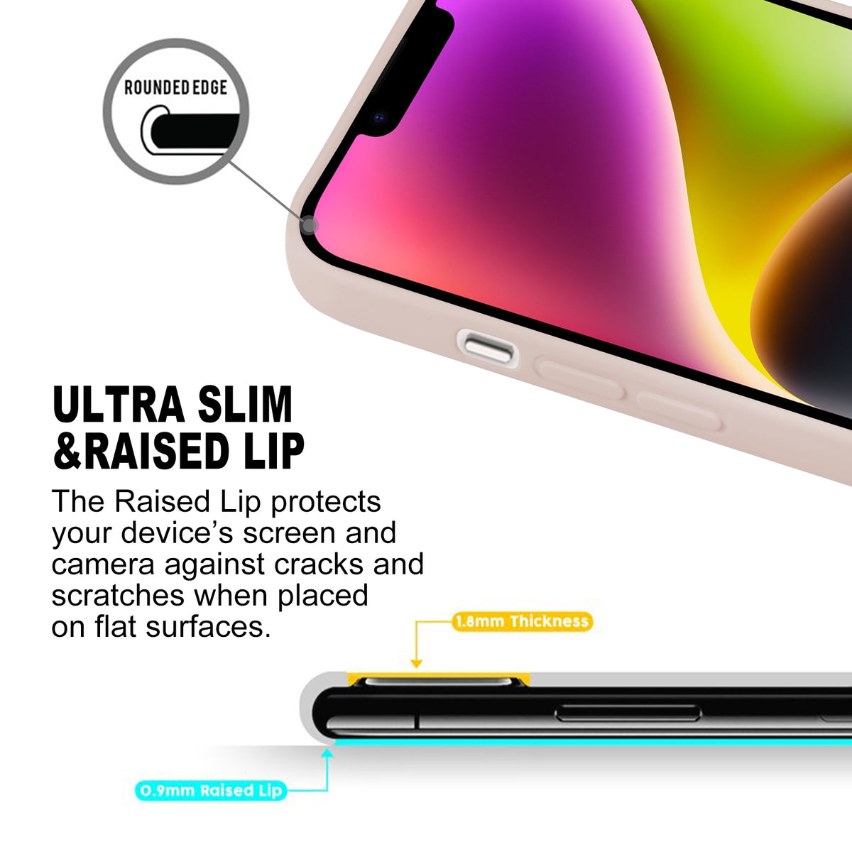 ELECTROPRIME For iPhone 15 Plus GOOSPERY SOFT FEELING Liquid TPU Soft Phone Case(Apricot)