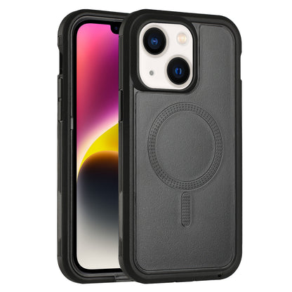 ELECTROPRIME For iPhone 15 Defender Series XT MagSafe Magnetic PC + TPU Shockproof Phone Case(Black)