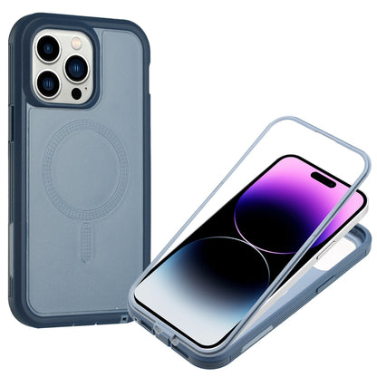 ELECTROPRIME For iPhone 15 Defender Series XT MagSafe Magnetic PC + TPU Shockproof Phone Case(Blue)