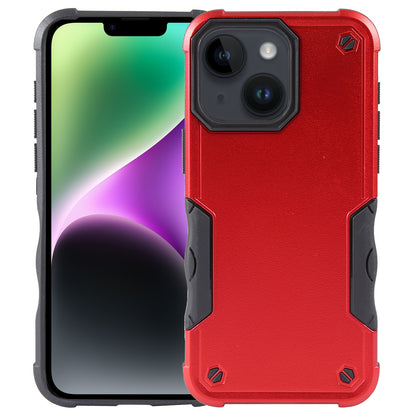 ELECTROPRIME For iPhone 15 Non-slip Shockproof Armor Phone Case(Red)