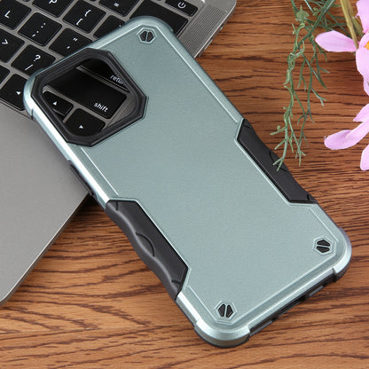 ELECTROPRIME For iPhone 15 Non-slip Shockproof Armor Phone Case(Green)