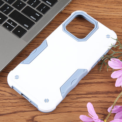 ELECTROPRIME For iPhone 15 Non-slip Shockproof Armor Phone Case(White)
