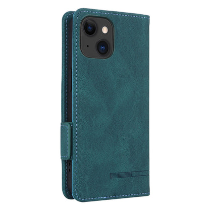 ELECTROPRIME For iPhone 15 Magnetic Clasp Leather Phone Case(Green)